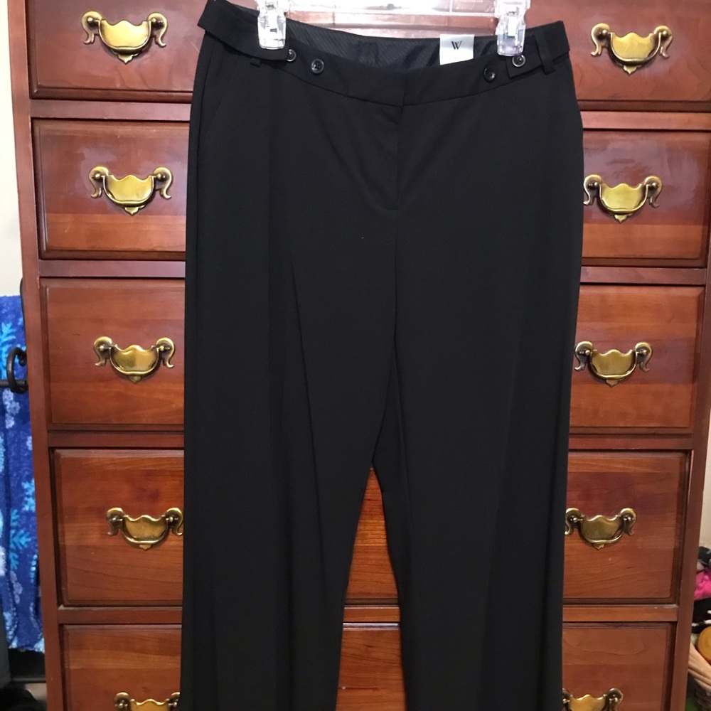 Worthington black dress pants, 8